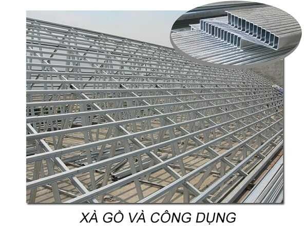 Ứng dụng của xà gồ trong xây dựng