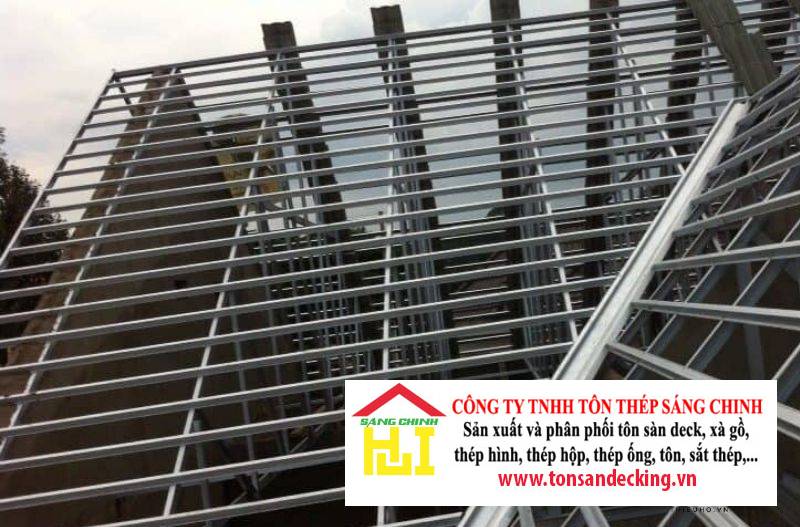 Xà gồ mái tôn là gì? khoảng cách xà gồ mái tôn thế nào là chuẩn