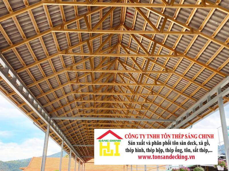 Xà gồ mái tôn là gì? khoảng cách xà gồ mái tôn thế nào là chuẩn