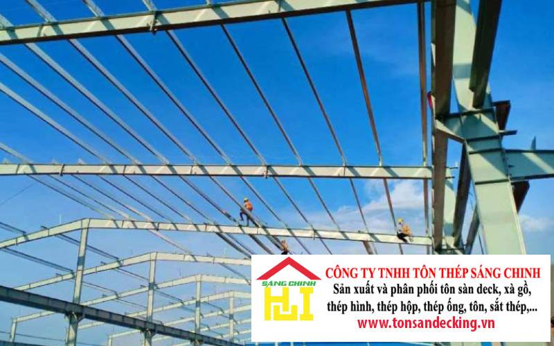 Xà gồ mái tôn là gì? khoảng cách xà gồ mái tôn thế nào là chuẩn