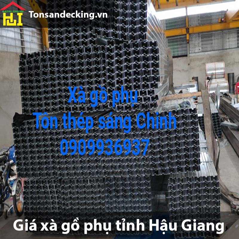 Giá xà gồ phụ tỉnh Hậu Giang