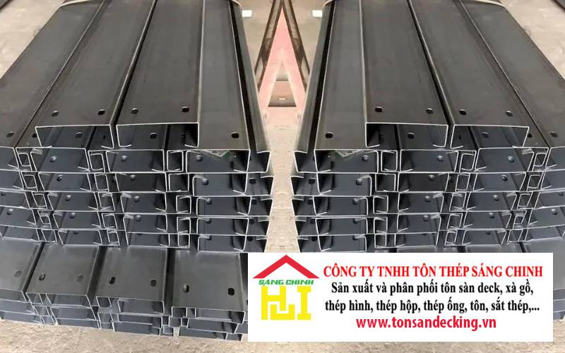 Xà gồ thép đen chất lượng cao