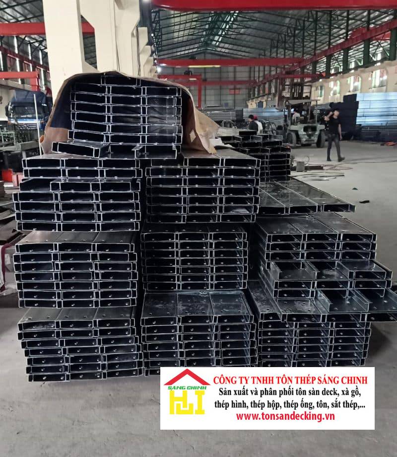 Xà gồ thép đen chữ C