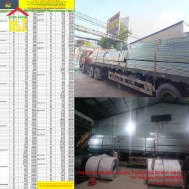 Bảng giá thép hộp vuông mạ kẽm
