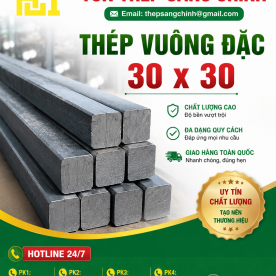 Bảng báo giá thép vuông đặc 30 x 30 
