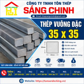 Bảng báo giá thép vuông đặc 35 x 35