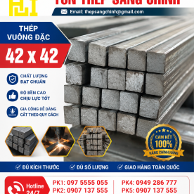 Bảng báo giá thép vuông đặc 42 x 42