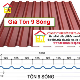 Tôn lạnh 9 sóng