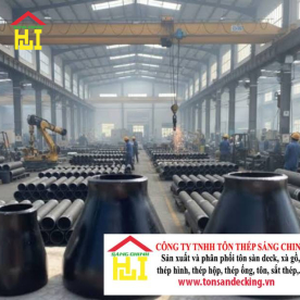 Bầu giảm thép hàn (Côn thu) SCH20, SCH40, SCH80