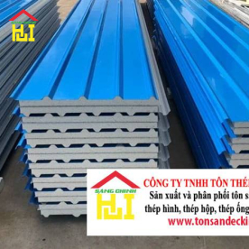 Tôn PU cách nhiệt 5 sóng