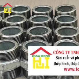 Kép Ren Mạ Kẽm (2 đầu ren ngoài DN15-DN100)
