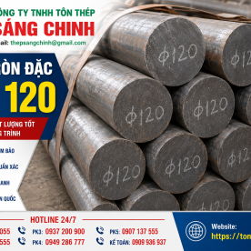 Bảng báo giá thép tròn đặc phi 120