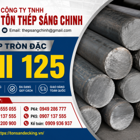 Bảng báo giá thép tròn đặc phi 125