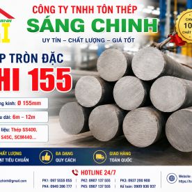 Bảng báo giá thép tròn đặc phi 155