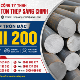 Bảng báo giá thép tròn đặc phi 200