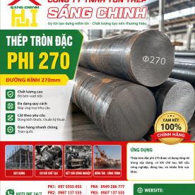 Bảng báo giá thép tròn đặc phi 270