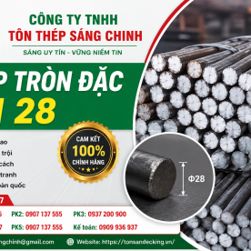 Bảng báo giá thép tròn đặc phi 28