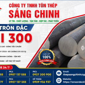 Bảng báo giá thép tròn đặc phi 300
