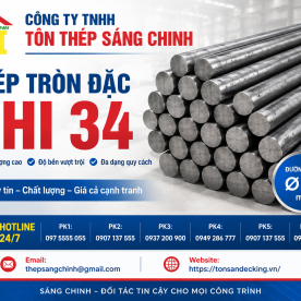 Bảng báo giá thép tròn đặc phi 34