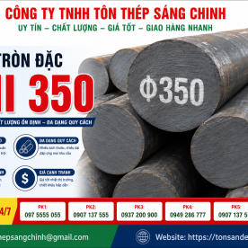 Bảng báo giá thép tròn đặc phi 350