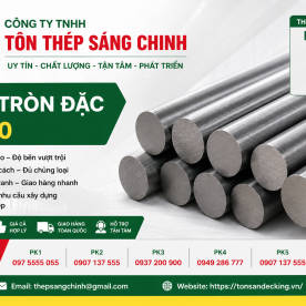Bảng báo giá thép tròn đặc phi 40