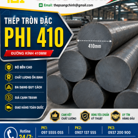 Bảng báo giá thép tròn đặc phi 410