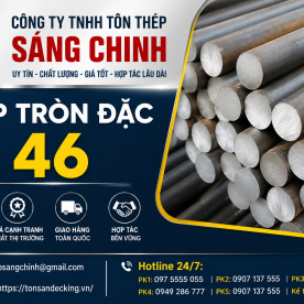 Bảng báo giá thép tròn đặc phi 46