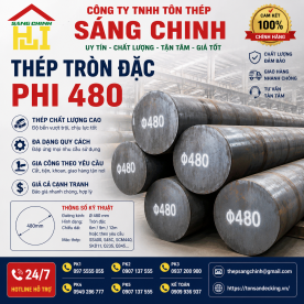 Bảng báo giá thép tròn đặc phi 480