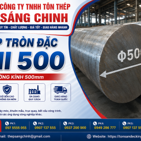Bảng báo giá thép tròn đặc phi 500