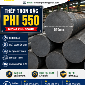 Bảng báo giá thép tròn đặc phi 550