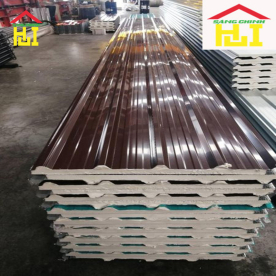 Tôn cách nhiệt Phương Nam 3 lớp tôn nền dày 0.50mm + PU + tôn 0.35mm
