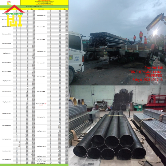 Thép ống đen P76