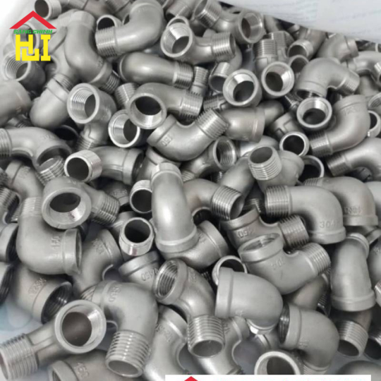 Co Điếu Ren Mạ Kẽm (1 ren trong 1 ren ngoài)
