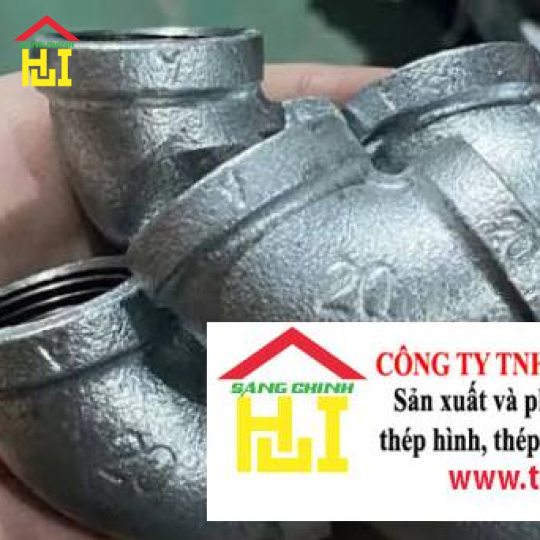 Co Điếu Ren Mạ Kẽm (1 ren trong 1 ren ngoài)