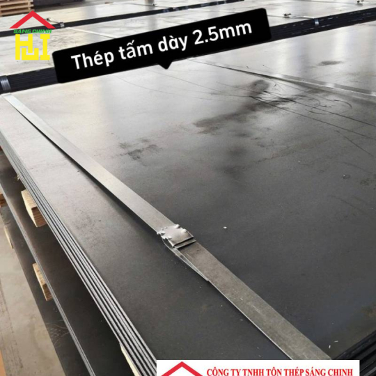 Thép Tấm 2.5ly (Sắt tấm dày 2.5mm)