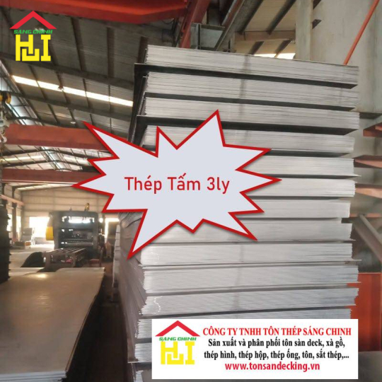 Thép tấm 3ly (Sắt tấm 3mm)