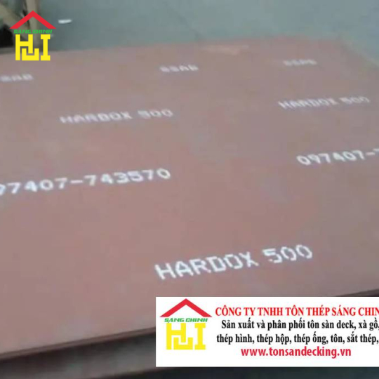 Thép Tấm Hardox 500 – SSAB (Thụy Điển)
