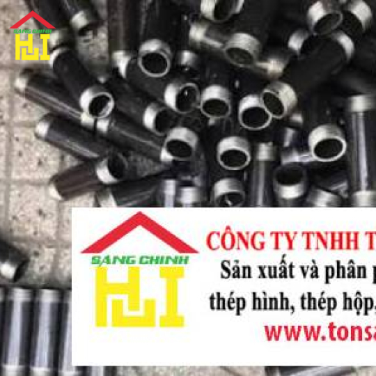 Ống nối thép 2 đầu ren