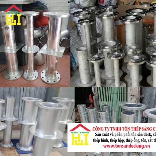Ống Sleeve thép mạ kẽm / INOX