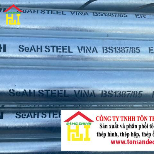 Ống thép mạ kẽm SeAH (Bảng giá + Catalog)
