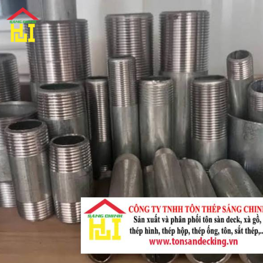 Nối hai đầu ren mạ kẽm giá rẻ K1