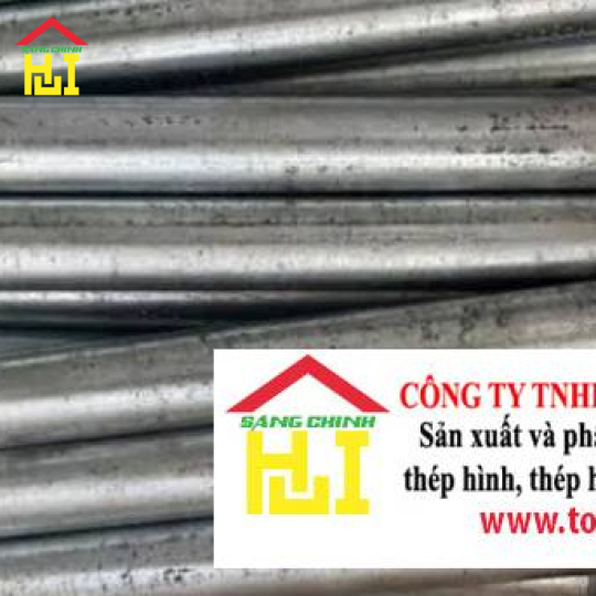 Ống nối thép 2 đầu ren