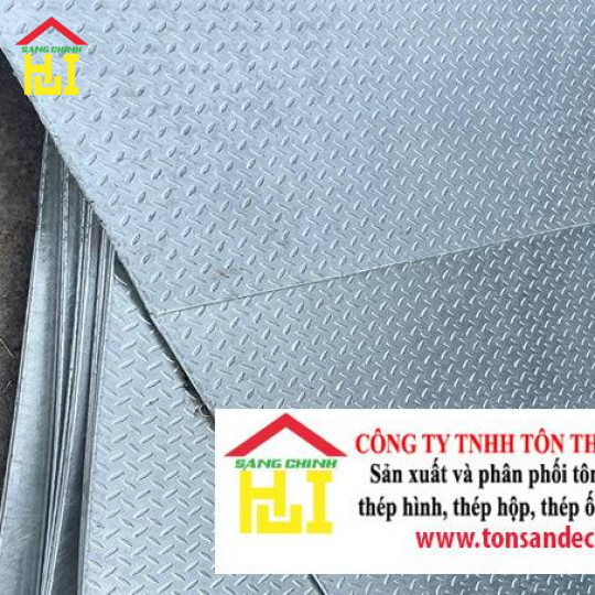 Thép Tấm Gân 4ly (dày 4mm)