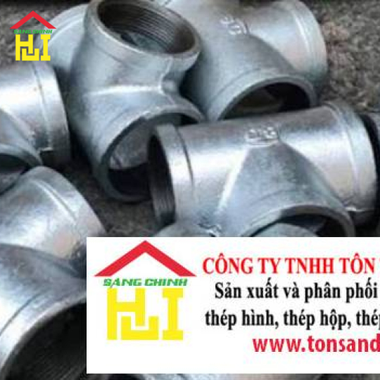 Tê Ren Mạ Kẽm (3 đầu ren DN15-DN100)