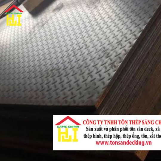 Thép Tấm Gân 12 ly (Dày 12mm)