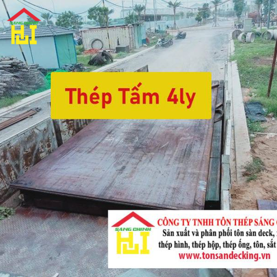 Thép tấm 4ly (Sắt tấm 4mm)