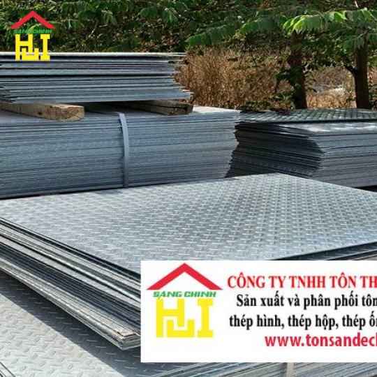 Thép Tấm Gân 4ly (dày 4mm)