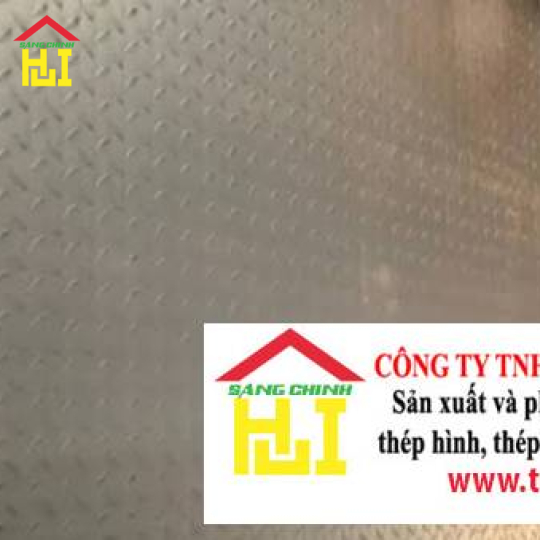Thép Tấm Gân 5ly (Tấm nhám chống trượt dày 5mm)