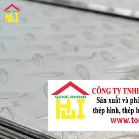 Thép Tấm Gân 5ly (Tấm nhám chống trượt dày 5mm)