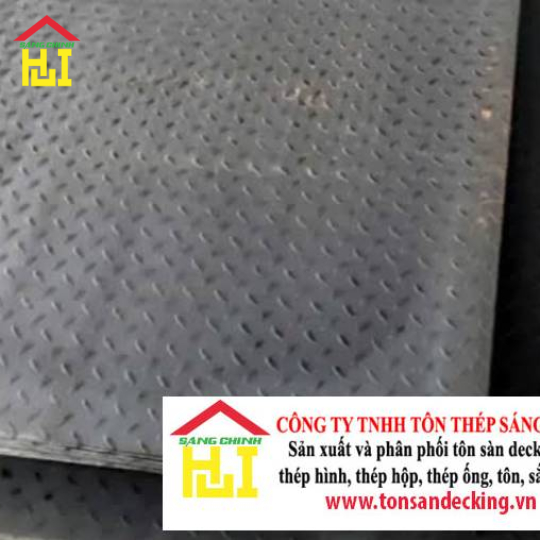 Thép Tấm Gân 12 ly (Dày 12mm)